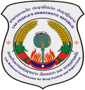 Logo of the Lao National Commission for Drug Control and Supervision